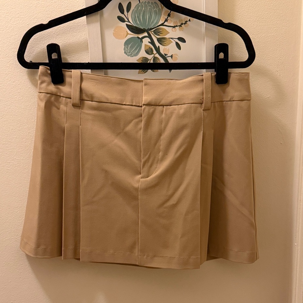 Sunday Best Khaki Skirt Aritzia